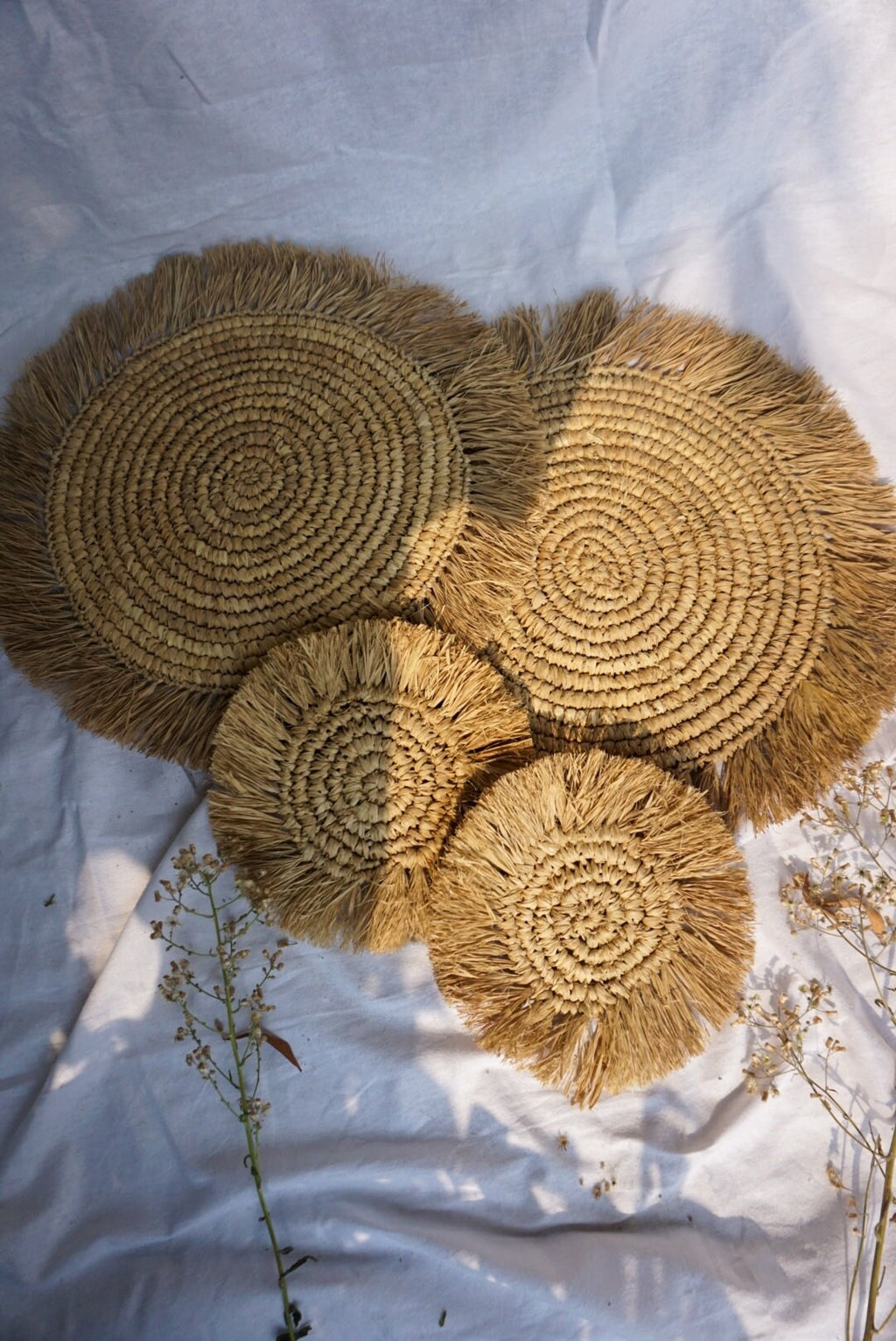 Handwoven Natural Fiber Placemat