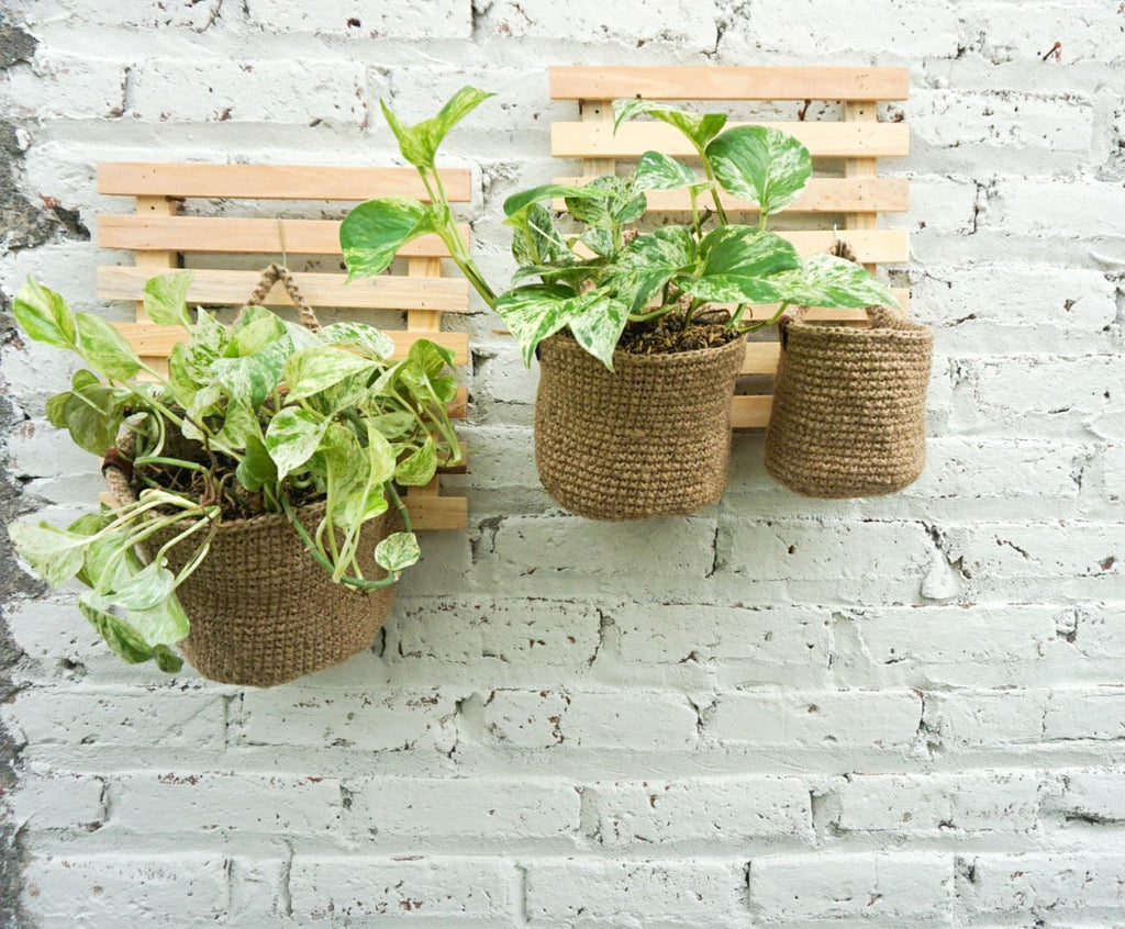 Jute indoor planter |Jute fruit hanging basket | jute vegetable hanging basket | handmade kitchen hanging basket | farm house hanging basket