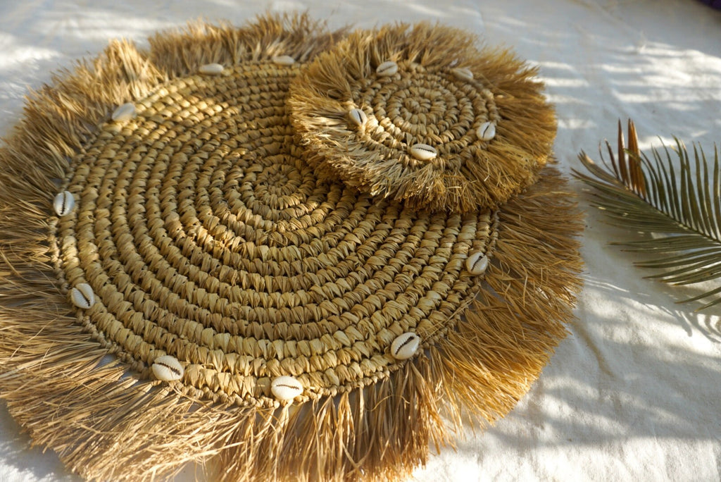 Natural Fiber Handwoven Placemat