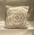 Boho White Shells Pillow Cover – Coastal Chic Decor