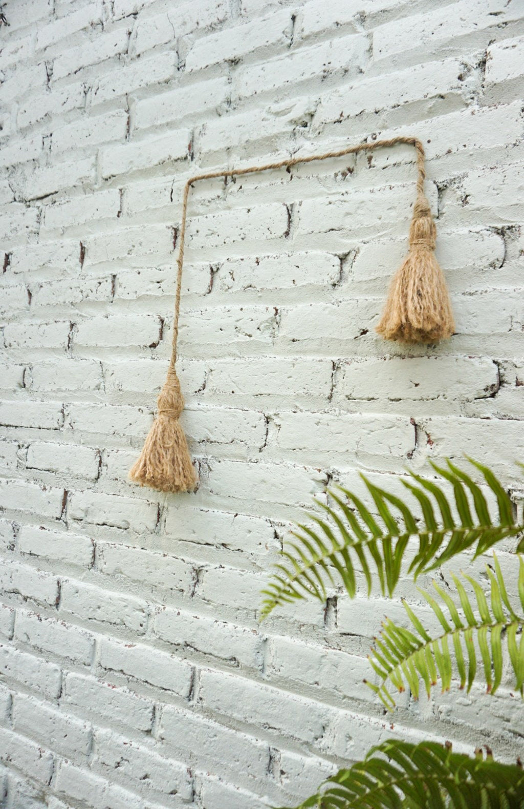 Boho Attic ladder pulling down rope