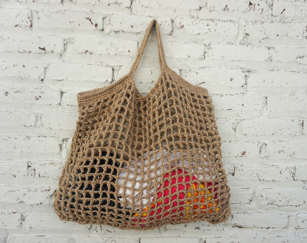 Jute tote Net Bag | Jute large beach bag | Jute Market bag | Jute shopping bag | Jute market bag | jute net beach bag