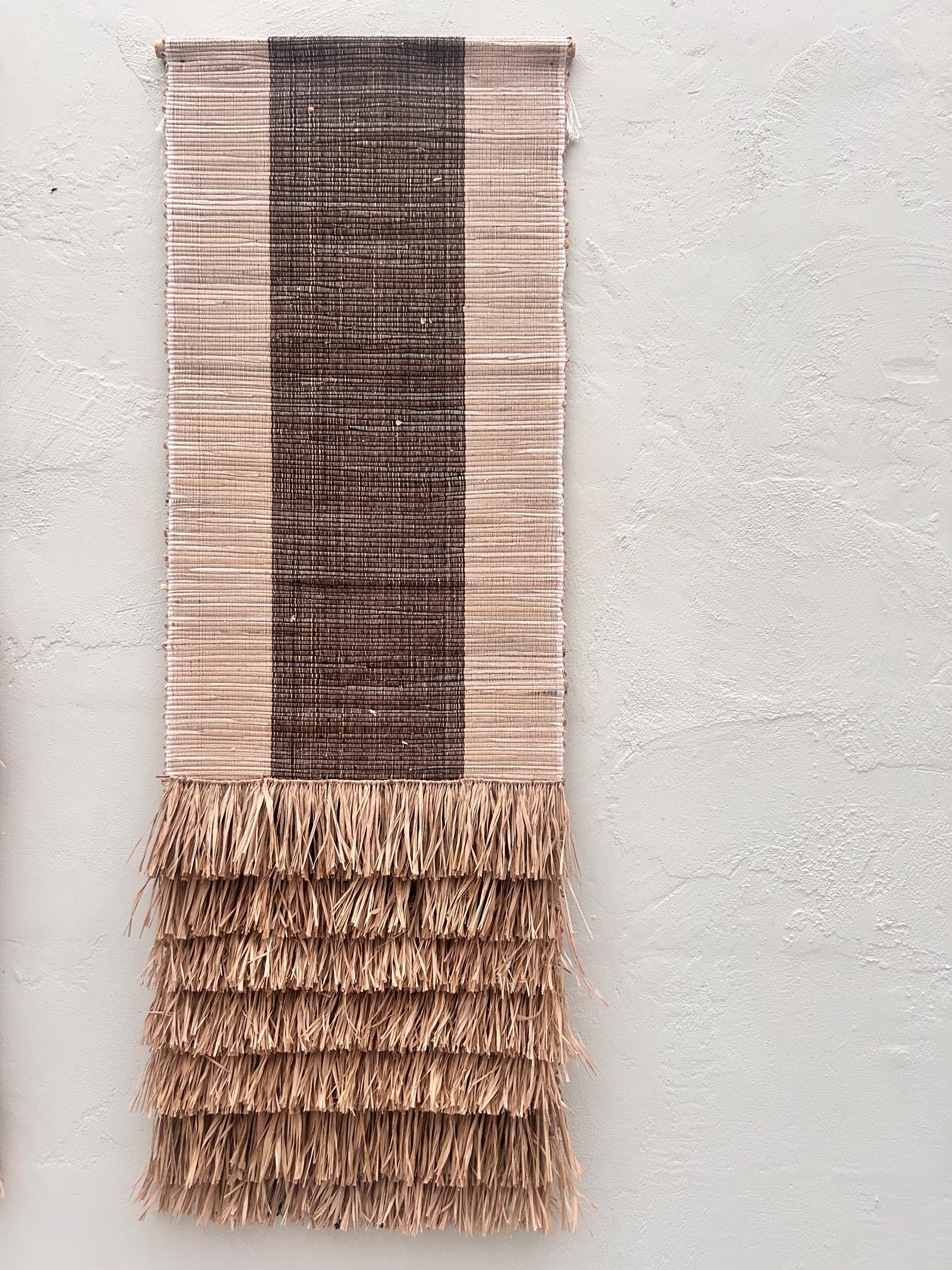 Beige Modern Mediterranean raffia art