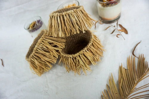 Boho Crochet candle holder | crochet candle holder | crochet raffia basket for candle | farmhouse candle decor | Christmas gift