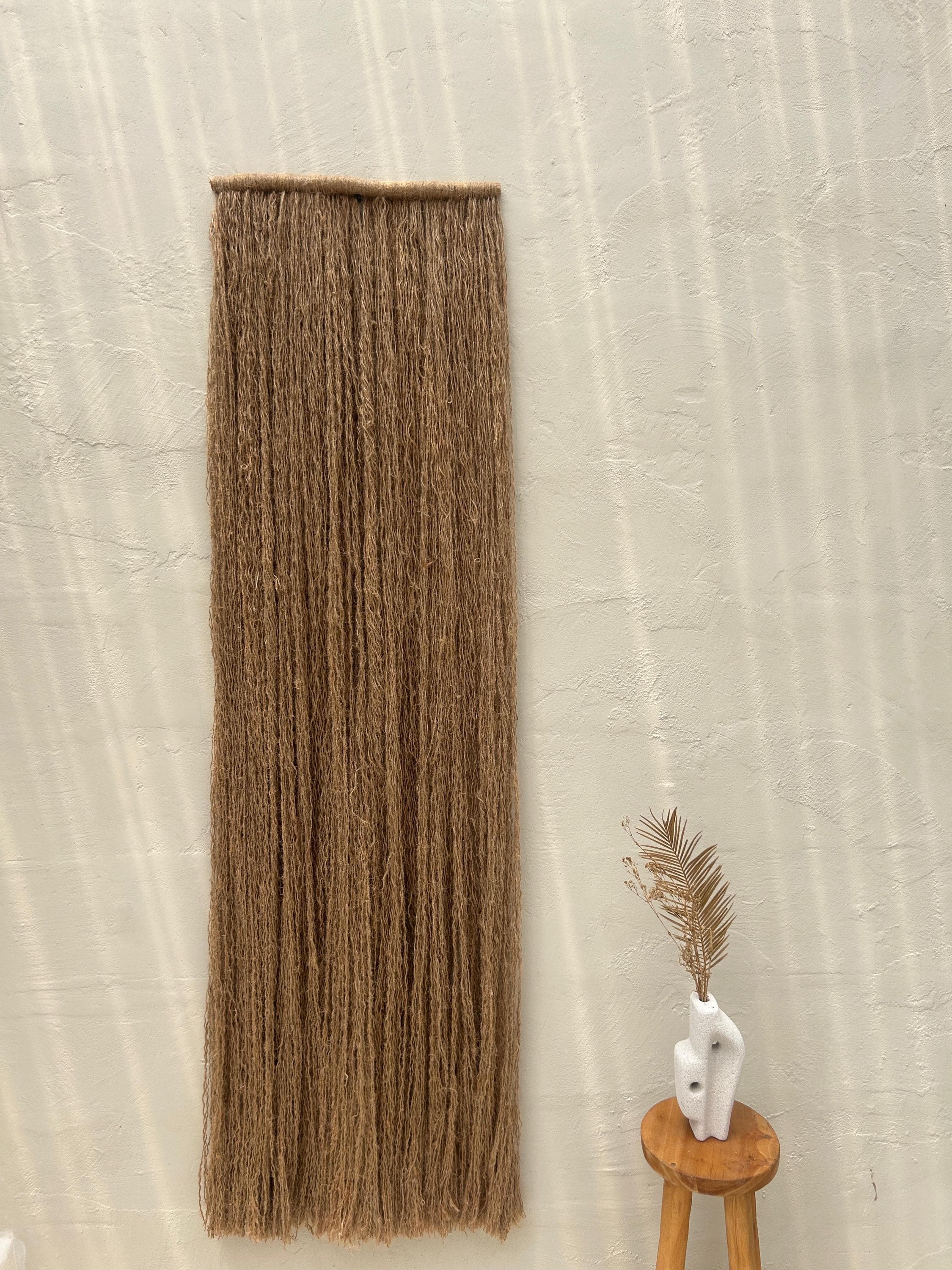Wabi-Sabi Jute Wall Art – Simple Mediterranean Decor