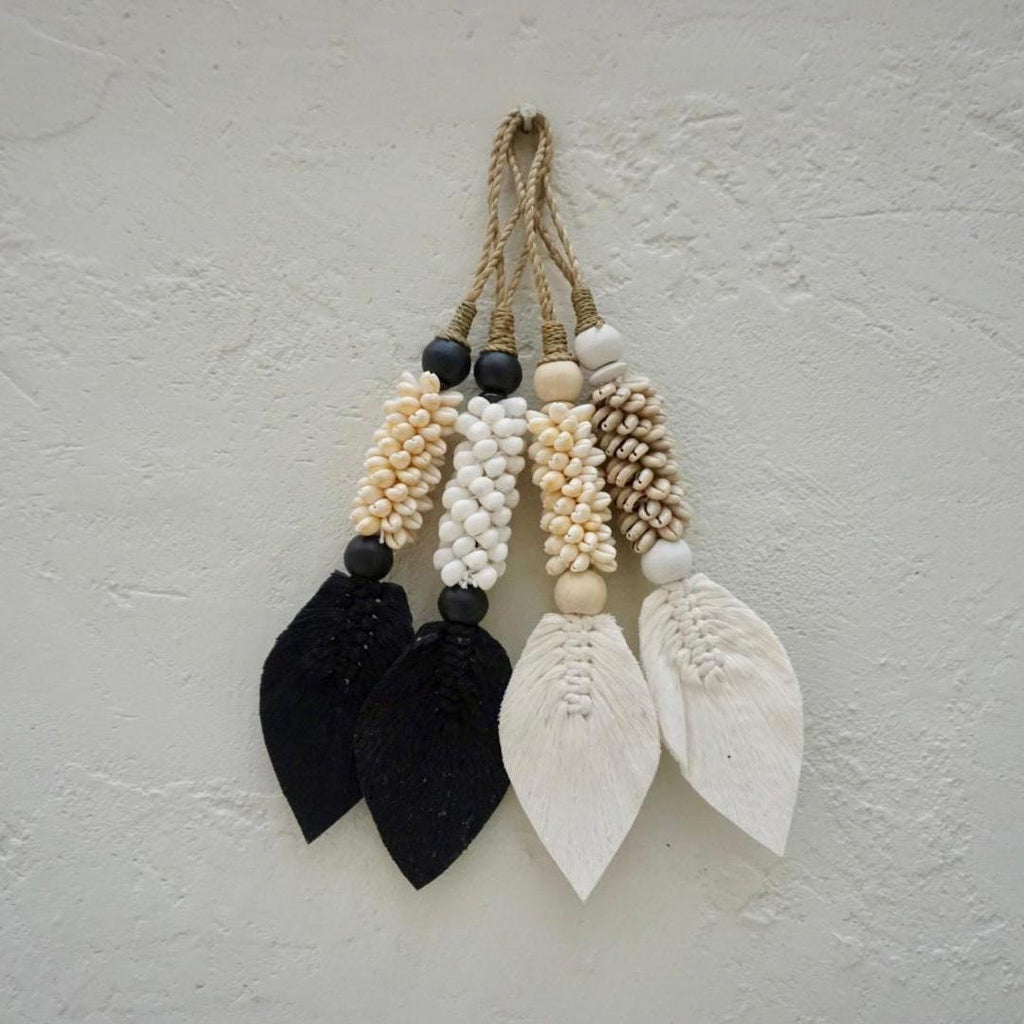 Boho Sea Shells Curtain Tie Back