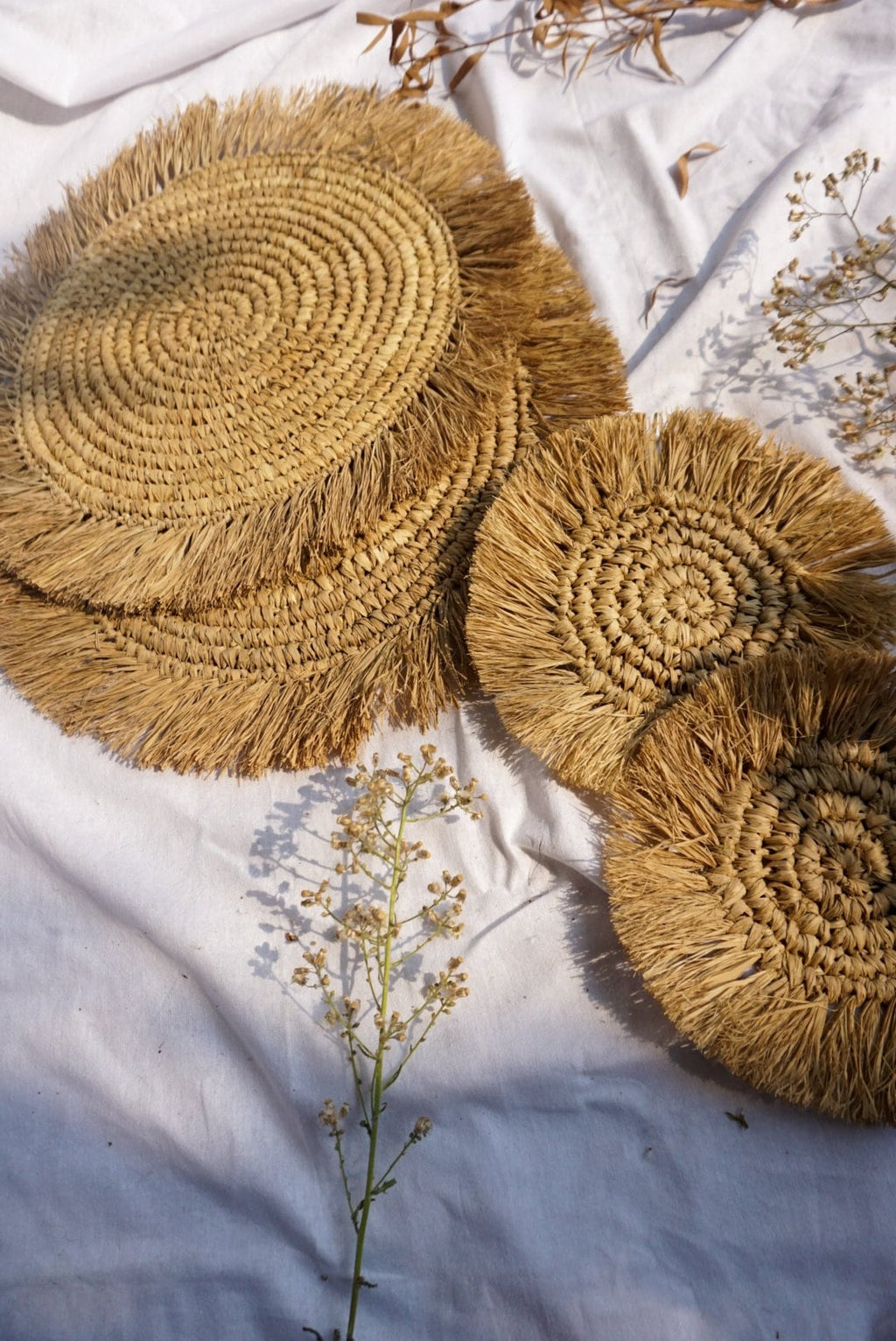 Handwoven Natural Fiber Placemat