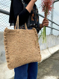 Jute Crochet Tote Bag – Eco-Friendly Summer Carryall