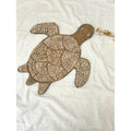 Turtle Shape Boho Nursery Sea Shells Decor