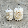 White Shell Soap Dispenser – Beach House Bathroom Decor