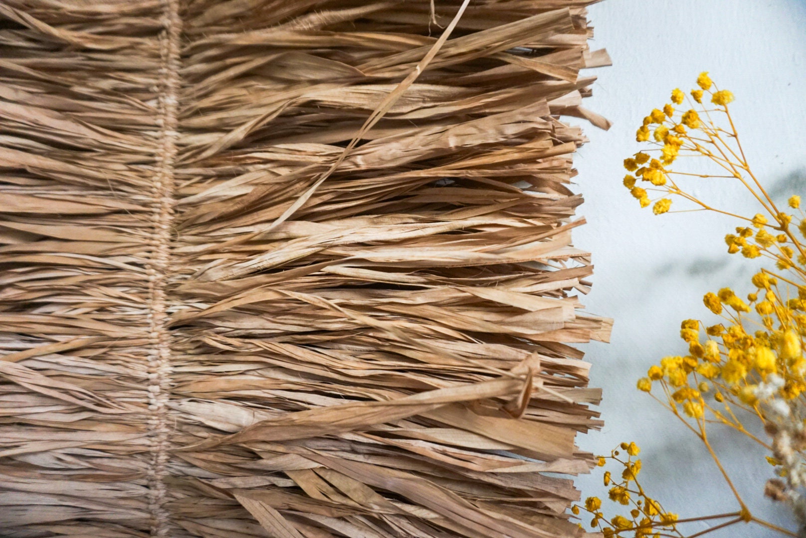 Bali Art Seagrass Wall Hanging – Natural Handwoven Decor