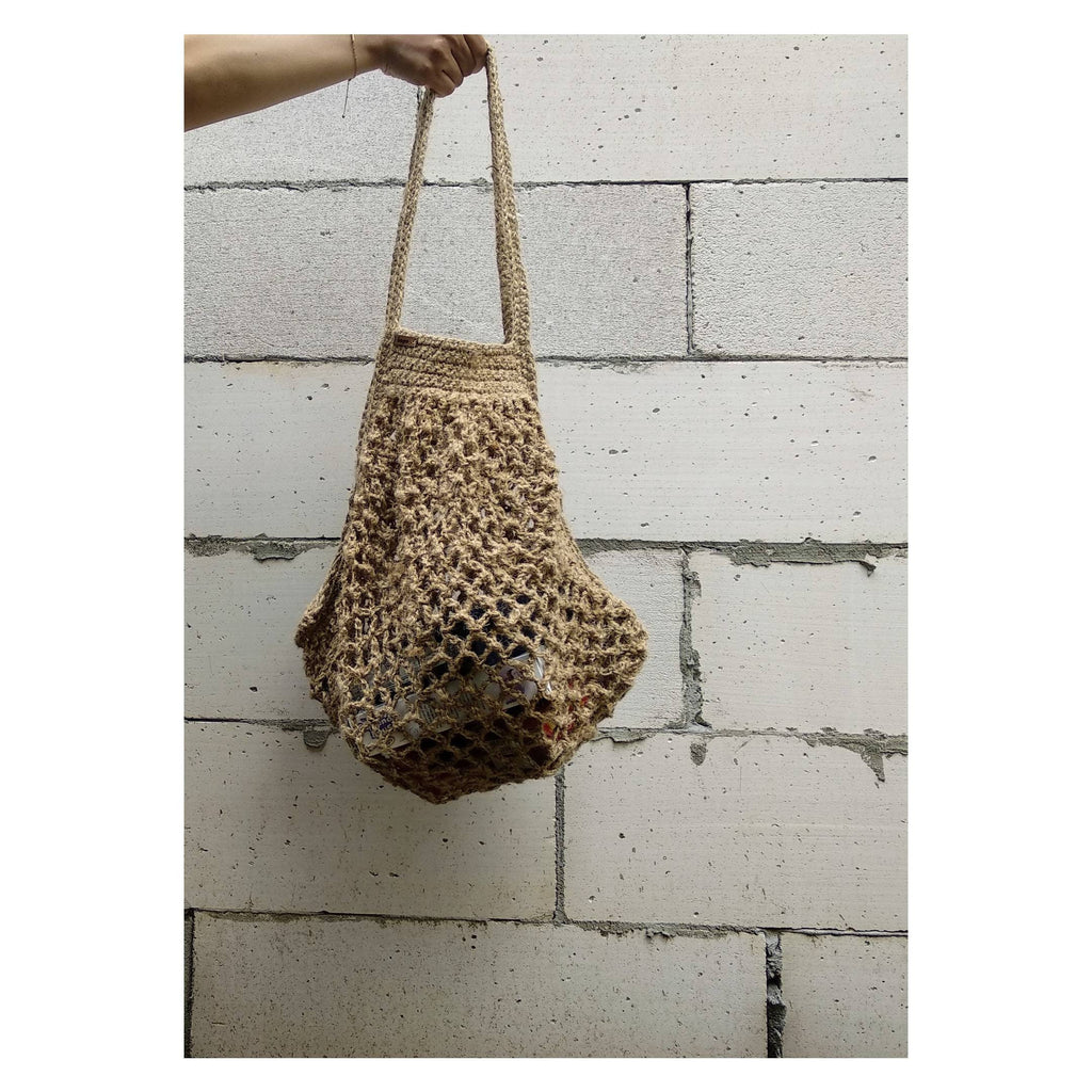 Jute Crochet Net Bag – Market & Beach Tote