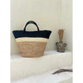 Summer beach black raffia tote bag | beach raffia bag  large beach bag | summer beach bag | raffia large tote