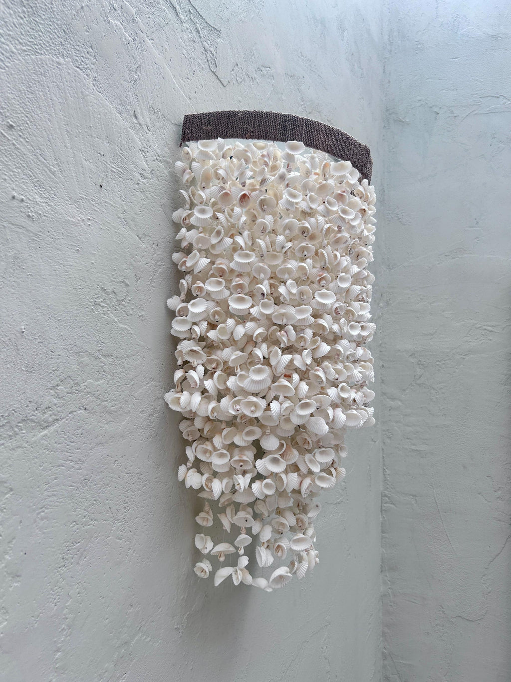 Coastal Sea Shell Wall Pendant Light – Handmade Wall Sconce