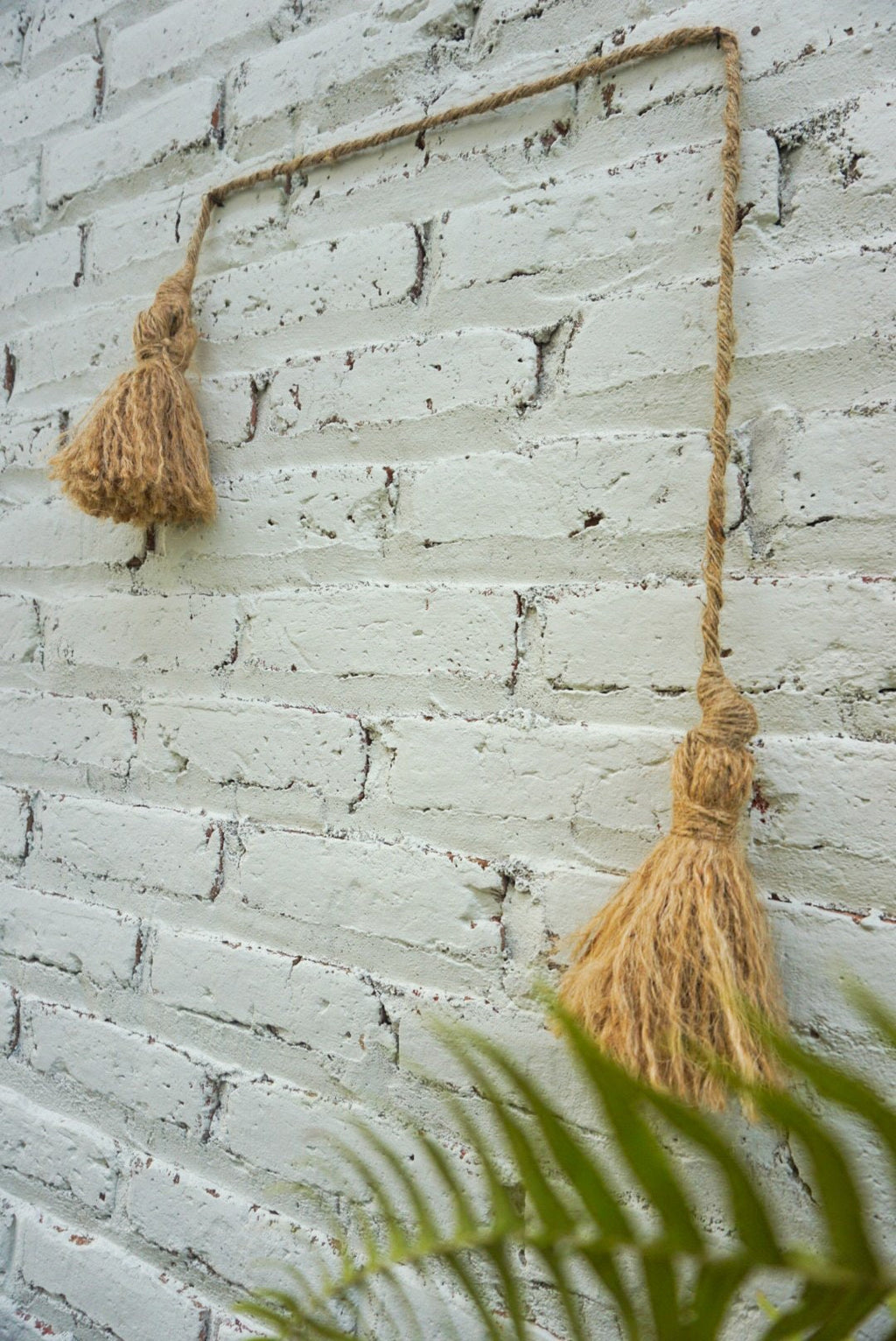 Boho Attic ladder pulling down rope