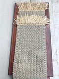 Handwoven Raffia Tablecloth – Handmade Dining Table Decor