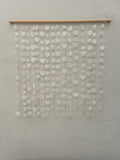 Heart Capiz Shell Beach Boho Wall Hanging Decor