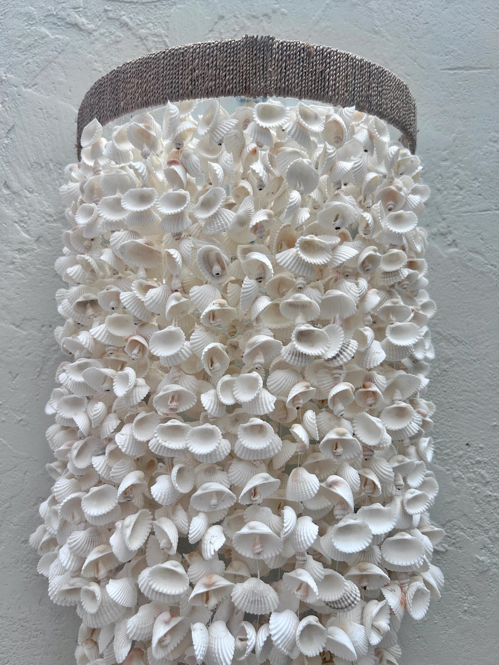 Coastal Sea Shell Wall Pendant Light – Handmade Wall Sconce