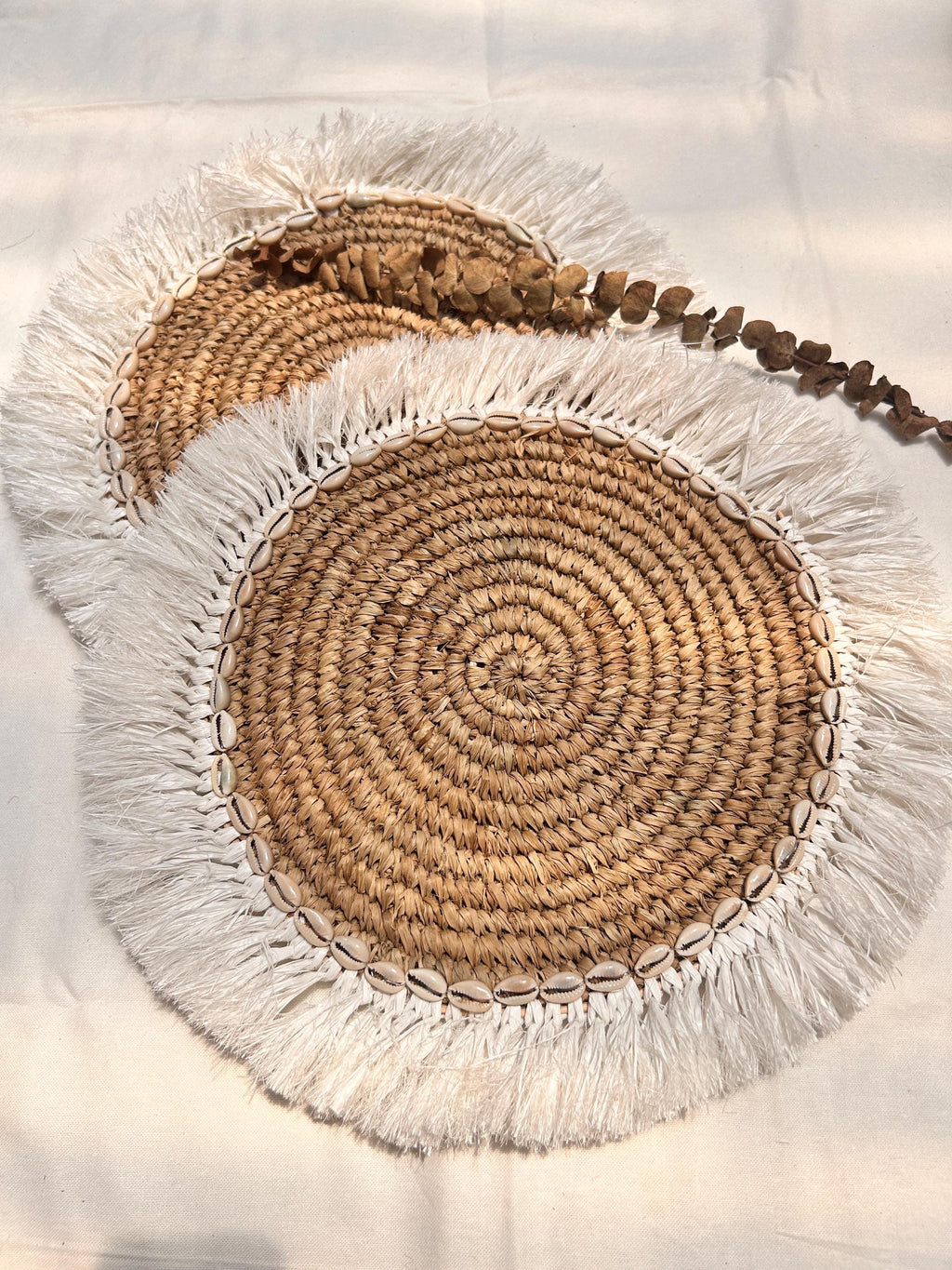 White Fringes Coastal & Boho Chic Table Setting
