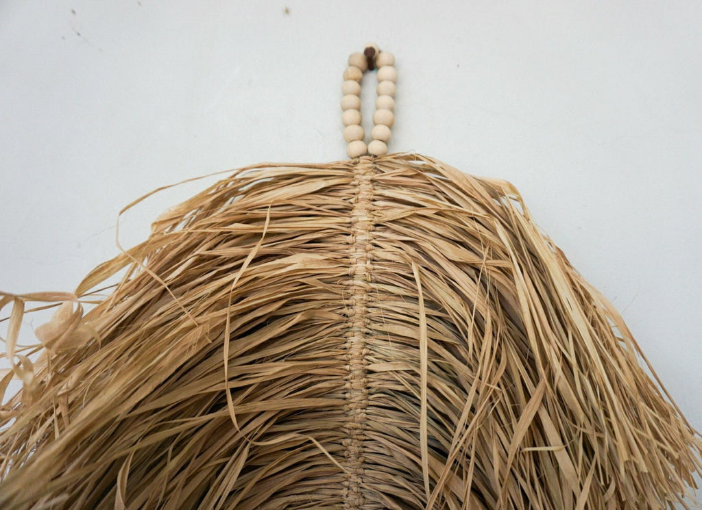 Bali Art Seagrass Wall Hanging – Natural Handwoven Decor
