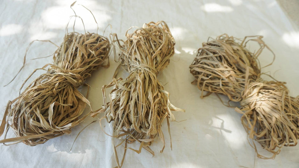 Natural raffia fiber 50gr | natural palm leaves | raffia fiber for decoration | natural raffia for crafting