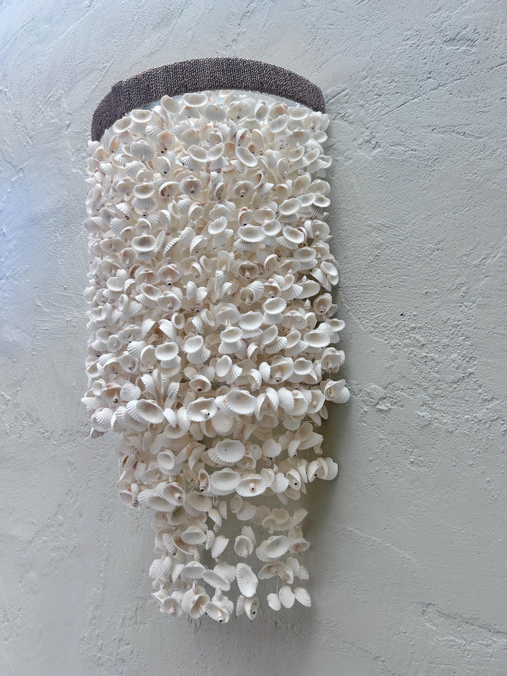 Coastal Sea Shell Wall Pendant Light – Handmade Wall Sconce