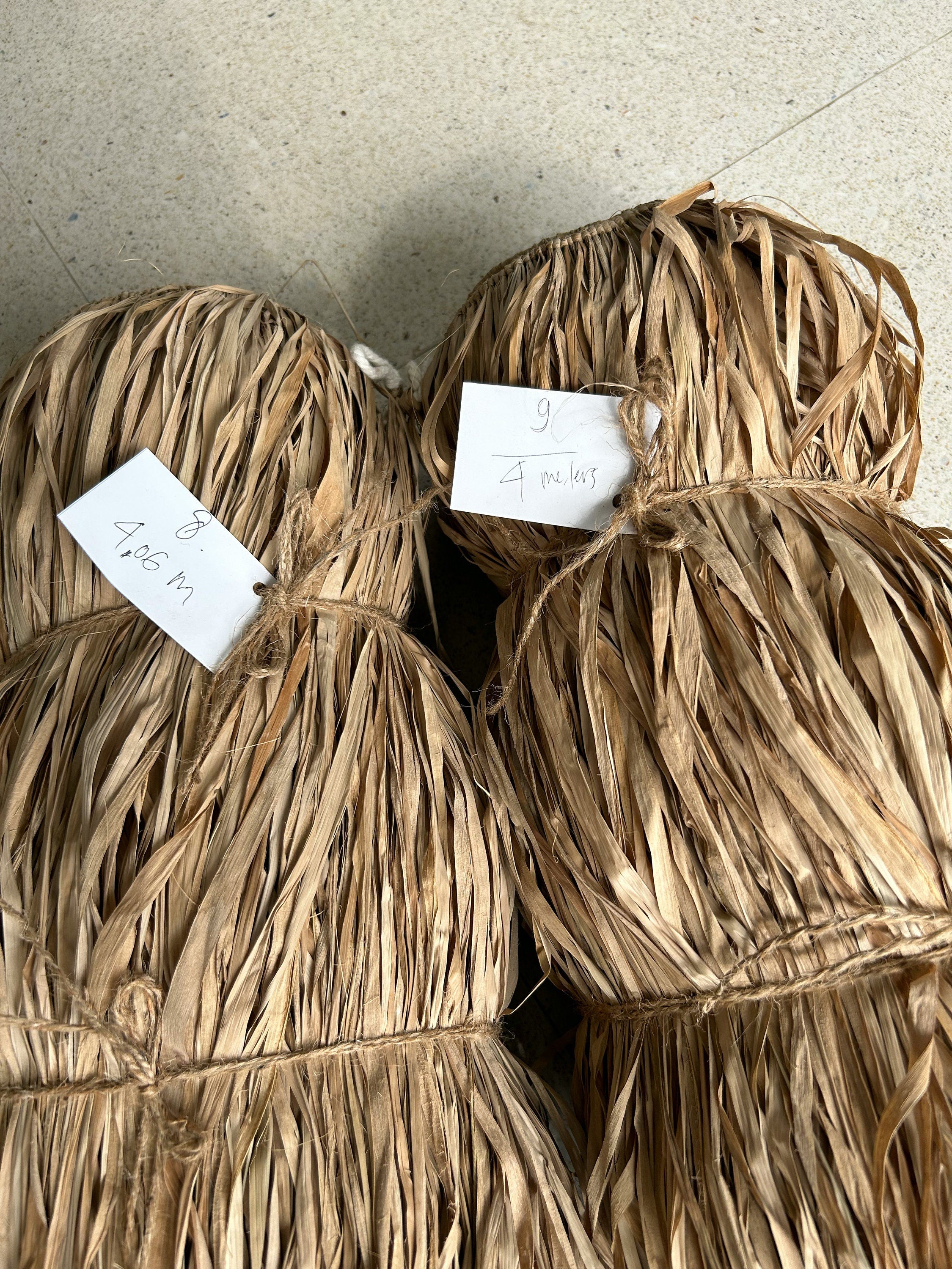 4M Long Raffia Fringe Decoration for Lounge, Cottage, Pool & Bar