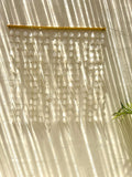 Water Drop White capiz shell wall hanging