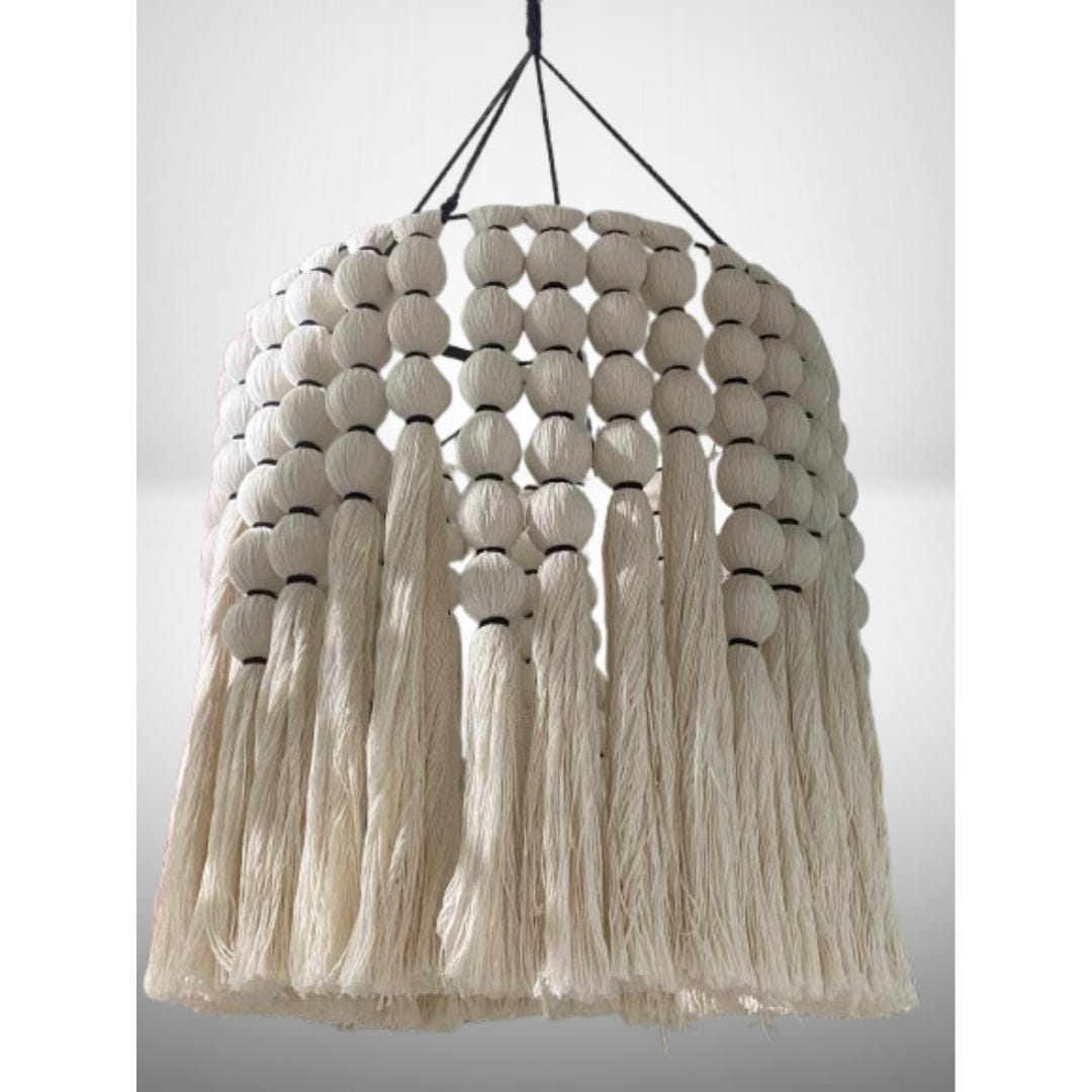 Modern Minimalist Thread Lampshade Art