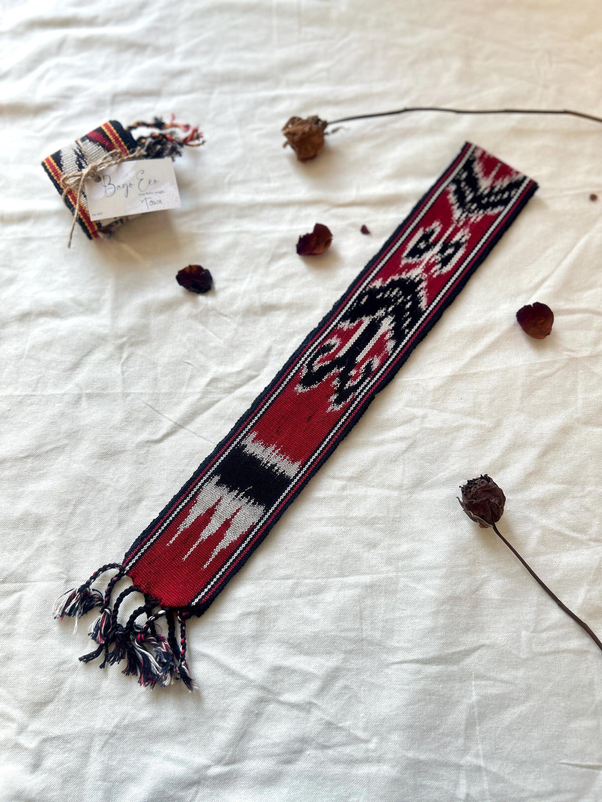 Indonesian Tenun Ikat Shawl – Handmade Ethnic Weaving