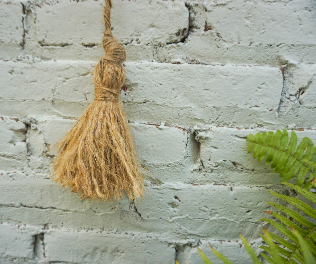 Boho Attic ladder pulling down rope